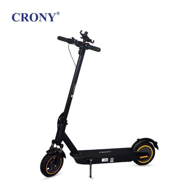Crony XM Max Electric Scooter delivers a smooth and reliable ride with its 350 W motor and long-lasting 36 V / 15.6 Ah battery, offering a top speed of 55 km/h and a range of up to 45 km per charge