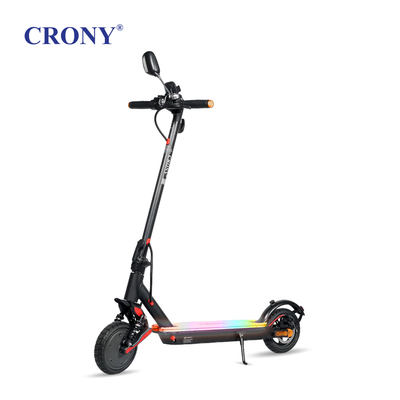 CRONY XM M365 High Configuration Electric Scooter Aluminum Alloy Frame with Front Shock Absorber, Bluetooth Speaker, and App Control.