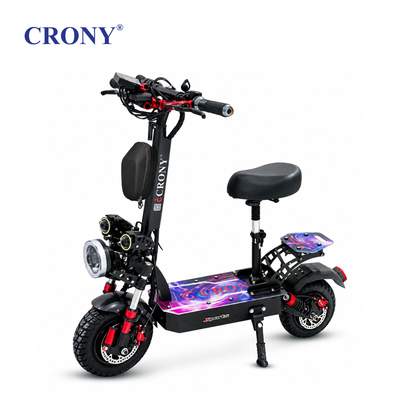 CRONY DK-11 LED 2800W high-performance E-Scoot bike built for power and stability. It features dual 2800W motors reaching speeds up to 95 KM/H, powered by a 60V 13AH lithium battery with a range of 25–40 KM