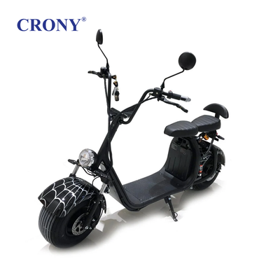 CRONY X3 BIG HARLEY+LI-ion battery+BT+double seat Black Spid Electric Motorcycle Black Spiderman