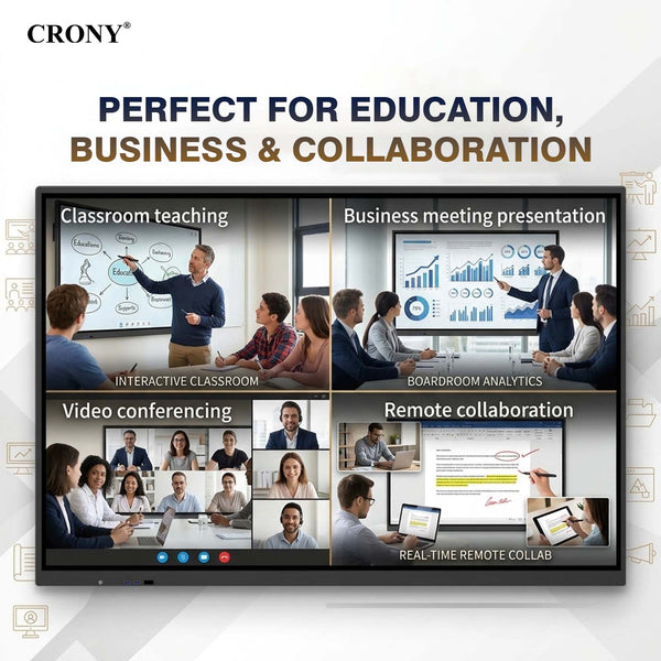 CRONY TX55-1 55 4K Interactive Whiteboard,4K Touch Screen,1-Year Local Warranty
