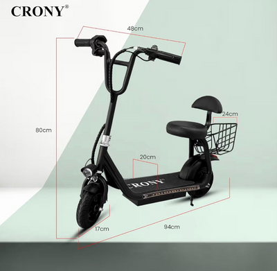CRONY JL005-03 8inches Mini Harley 20-35KM/H volt 250watt kids electric scooter