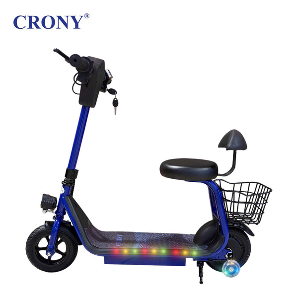 CRONY JL005-03-01 8-inch Mini Harley is a compact electric motorcycle designed for stylish and comfortable urban commuting. Powered by a 250W motor