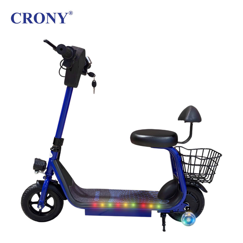 CRONY JL005-03-01 8-inch Mini Harley is a compact electric motorcycle designed for stylish and comfortable urban commuting. Powered by a 250W motor