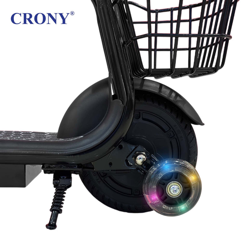 CRONY JL005-03-01 8-inch Mini Harley is a compact electric motorcycle designed for stylish and comfortable urban commuting. Powered by a 250W motor