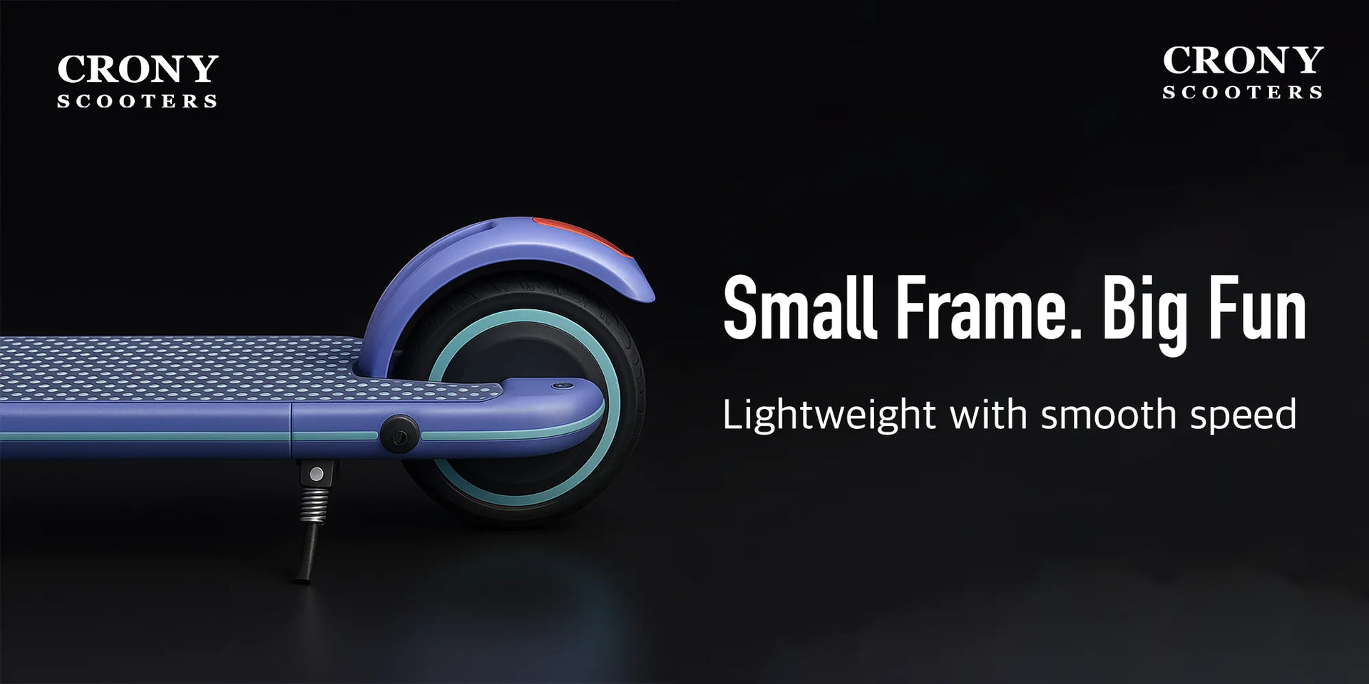 JL019-01 Kids Electric Scooter (130W 24V foldable kids e-scooter) - Hero Banner 3