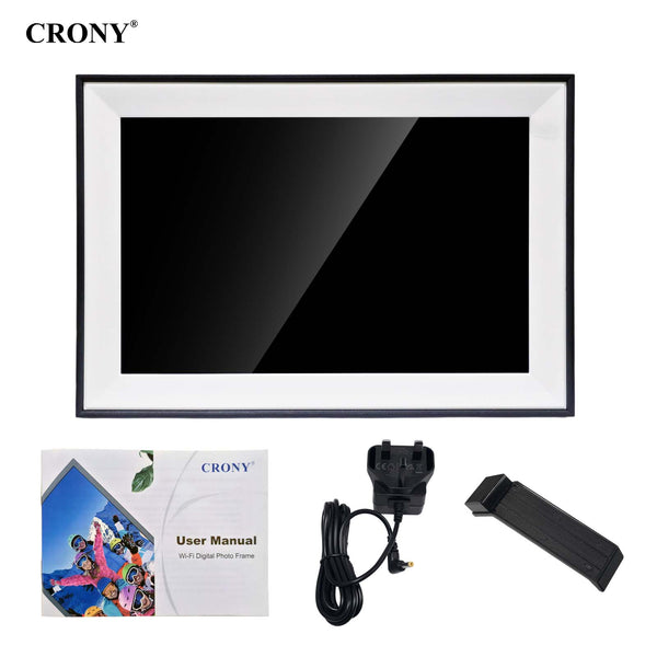 CRONY  JT16.2M-102 16.2 Inch WIFI Digital Photo Frame Android WiFi Cloud Digital Photo Frame – 32GB Touch Screen Display (JT162M-I02)