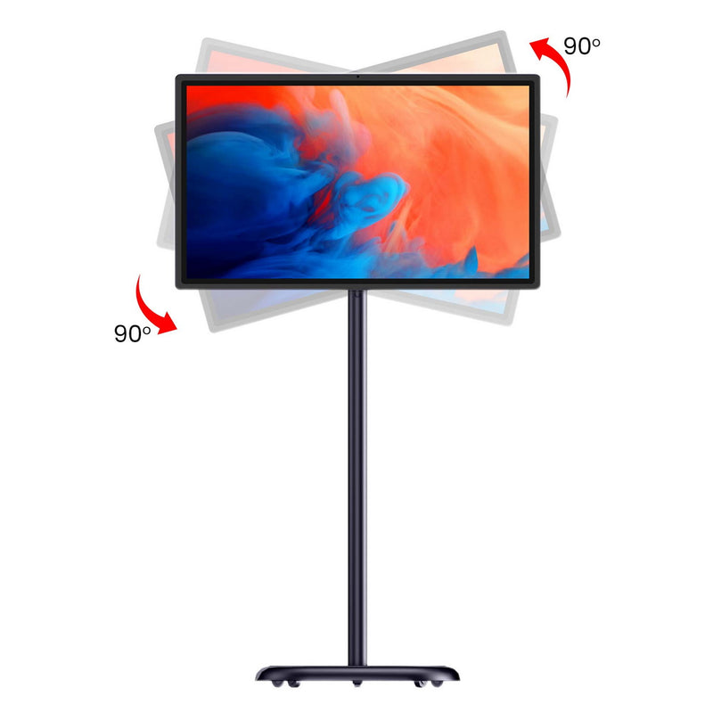 CRONY KS-320MYL 32″ Metal Body Android Touch Display – Full HD Mobile Smart Screen With Built-In 10-Point Touch, 13MP Camera, Wi-Fi (2.4/5G), 8GB+128GB Storage, 10,000 mAh Battery, Bluetooth &amp; HDMI/USB-C Connectivity