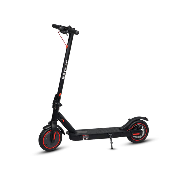 CRONY M365 Electric Scooter with 250W Motor 36V Battery App Connectivity 25-45 KM/H Speed Quick Easy Folding Rear Disc Brake