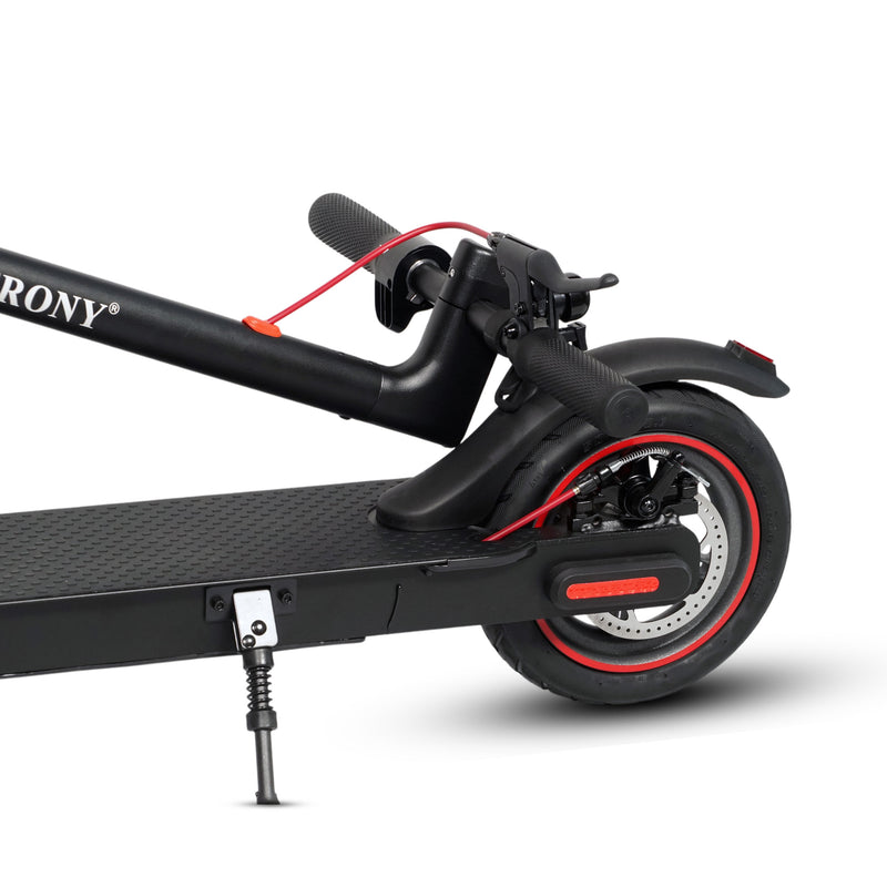 CRONY M365 Electric Scooter with 250W Motor 36V Battery App Connectivity 25-45 KM/H Speed Quick Easy Folding Rear Disc Brake