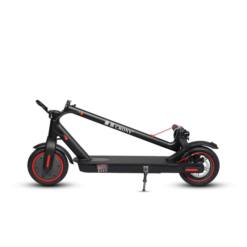 CRONY M365 Electric Scooter with 250W Motor 36V Battery App Connectivity 25-45 KM/H Speed Quick Easy Folding Rear Disc Brake