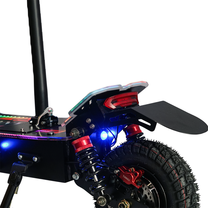 CRONY MK-11 Off Road Dual Motor 4000Wx2 Electric Scooter Big LCD Display Speed upto DiscBrake Front/Rear