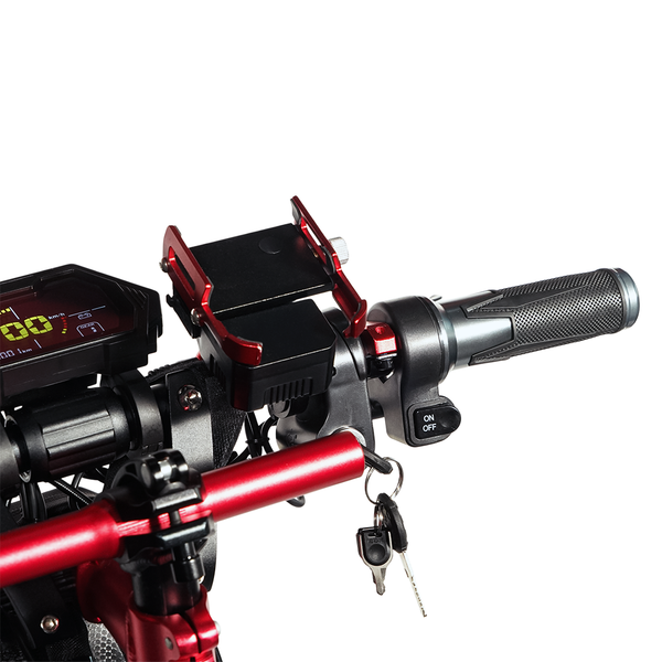 CRONY MK-11 Off Road Dual Motor 4000Wx2 Electric Scooter Big LCD Display Speed upto 85 Km/h DiscBrake(Front/Rear)2024 Model