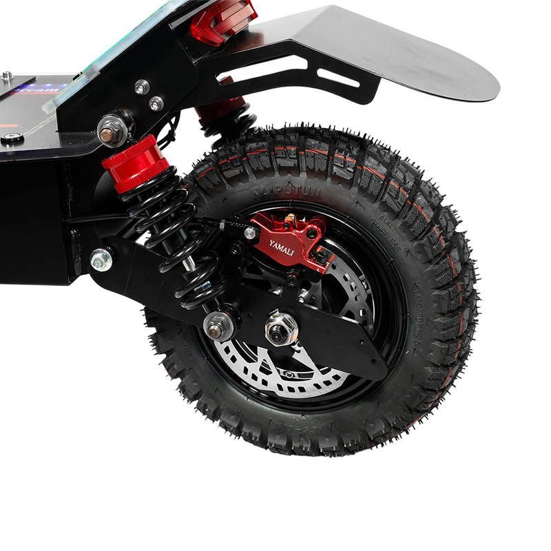 CRONY MK-11 Off Road Dual Motor 4000Wx2 Electric Scooter Big LCD Display Speed upto DiscBrake Front/Rear