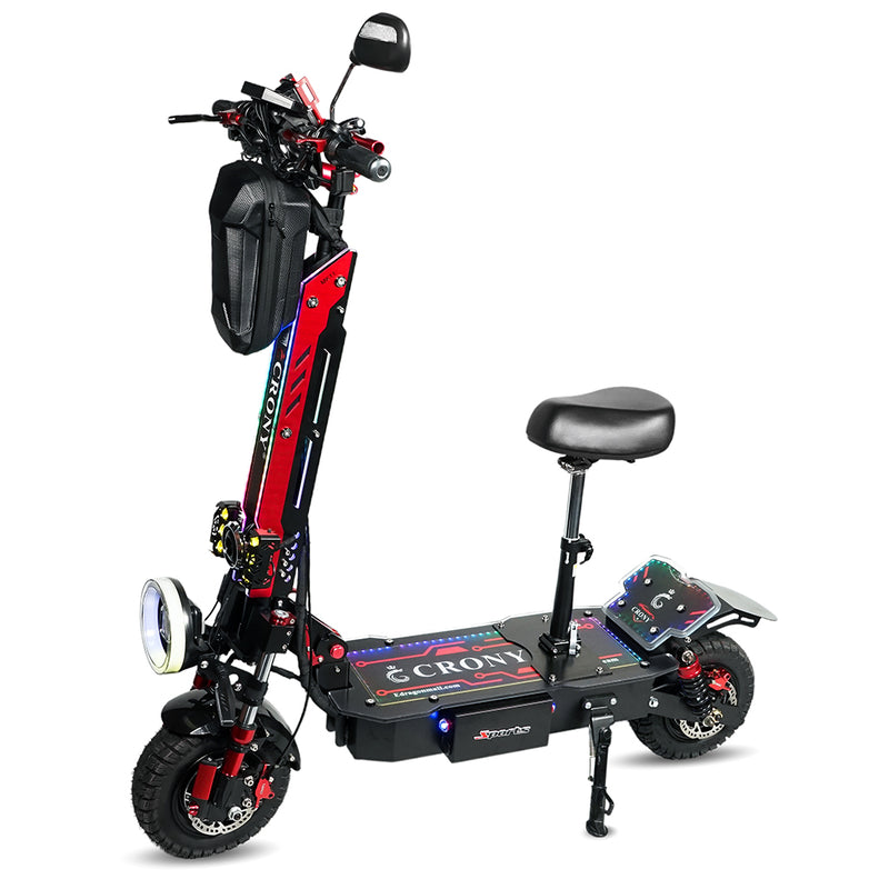 CRONY MK-11 Off Road Dual Motor 4000Wx2 Electric Scooter Big LCD Display Speed upto 85 Km/h DiscBrake(Front/Rear)2024 Model