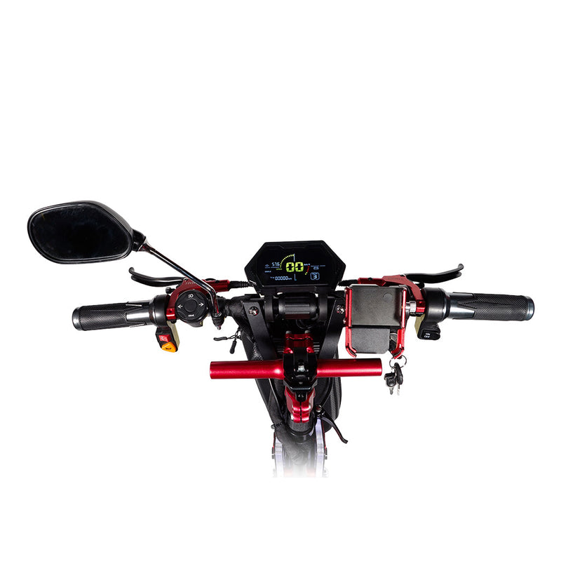 CRONY MK-11 Off Road Dual Motor 4000Wx2 Electric Scooter Big LCD Display Speed upto DiscBrake Front/Rear