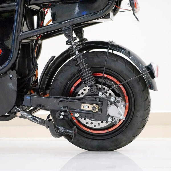 CRONY NEW TAKE-OUT ELECTRIC BICYCLE 500W Motor 60V 20AH Battery 40-70KM Range Disc Brake