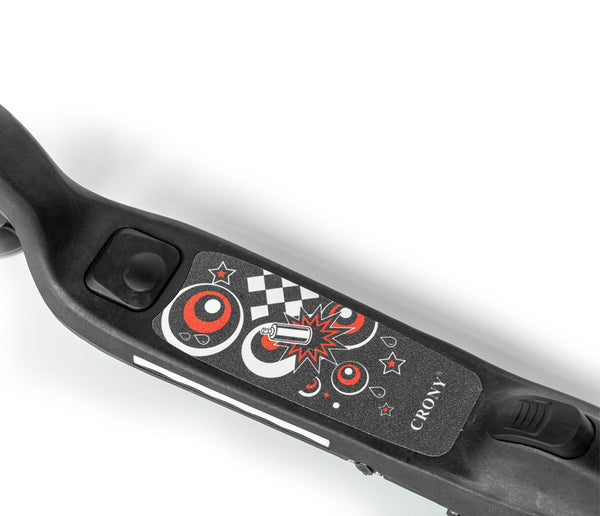 CRONY TLSE-201 Kids Electric Scooter 120W 24V 2.5AH 10-12KMH Range 2-3H Charging Foot Brake Aluminum Alloy Frame