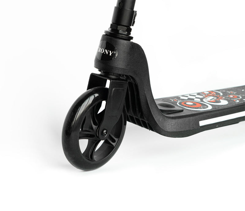 CRONY TLSE-201 Kids Electric Scooter 120W 24V 2.5AH 10-12KMH Range 2-3H Charging Foot Brake Aluminum Alloy Frame
