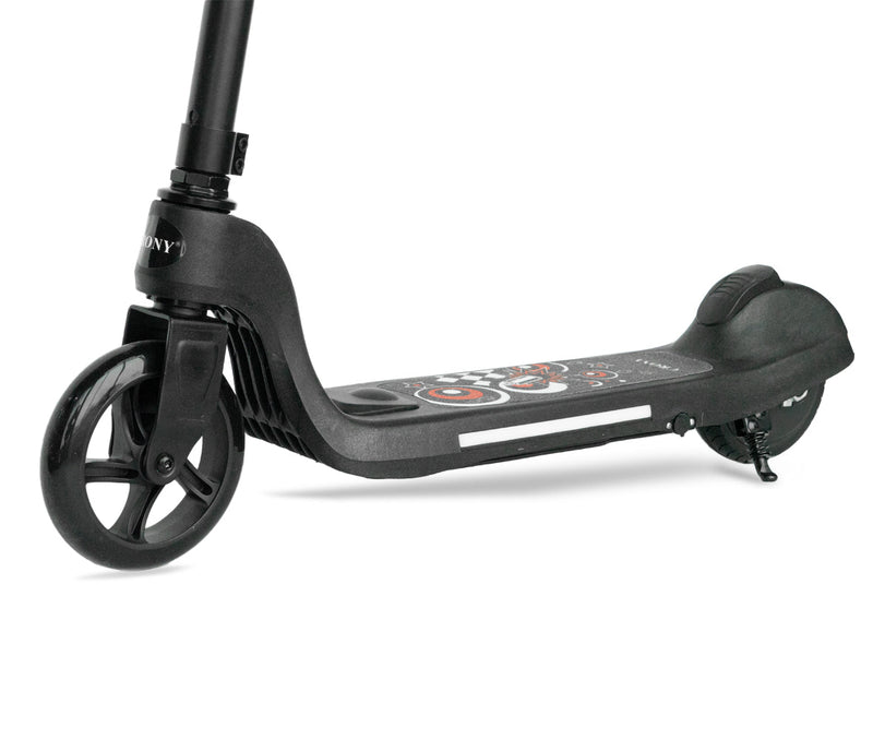 CRONY TLSE-201 Kids Electric Scooter 120W 24V 2.5AH 10-12KMH Range 2-3H Charging Foot Brake Aluminum Alloy Frame