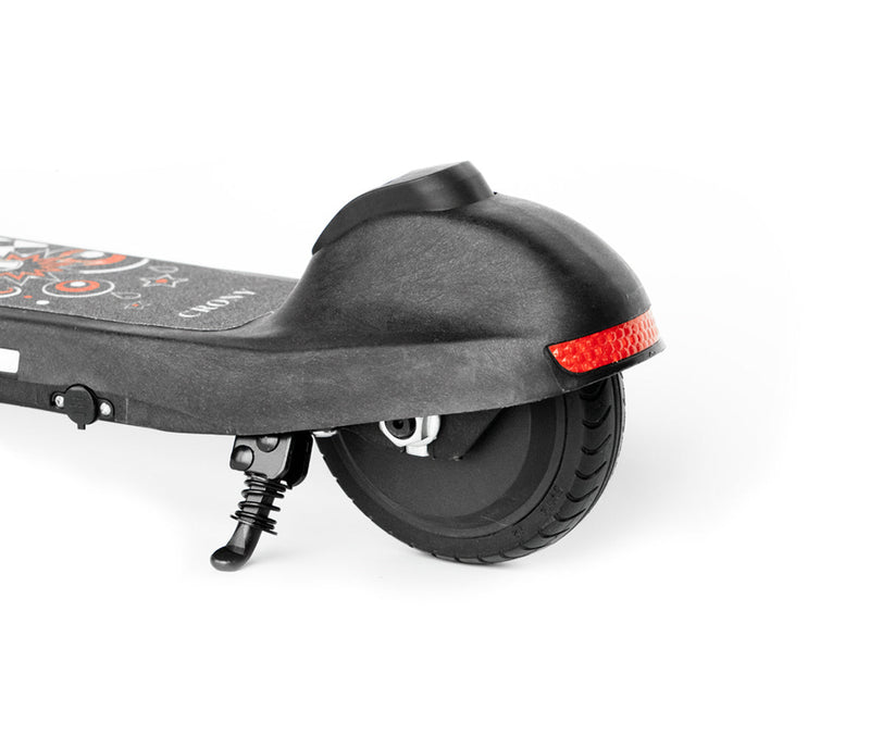 CRONY TLSE-201 Kids Electric Scooter 120W 24V 2.5AH 10-12KMH Range 2-3H Charging Foot Brake Aluminum Alloy Frame
