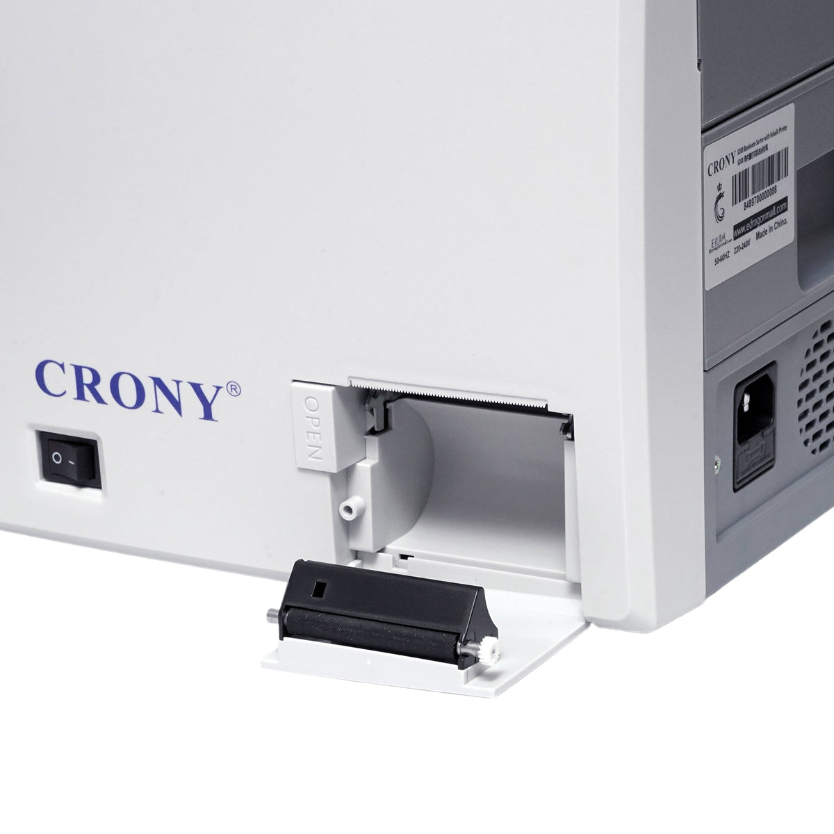 CRONY S200 High-Speed Smart Bill Counter 1000 Notes/Min Built-in Thermal Printer Touch Screen Banknote Verifiers