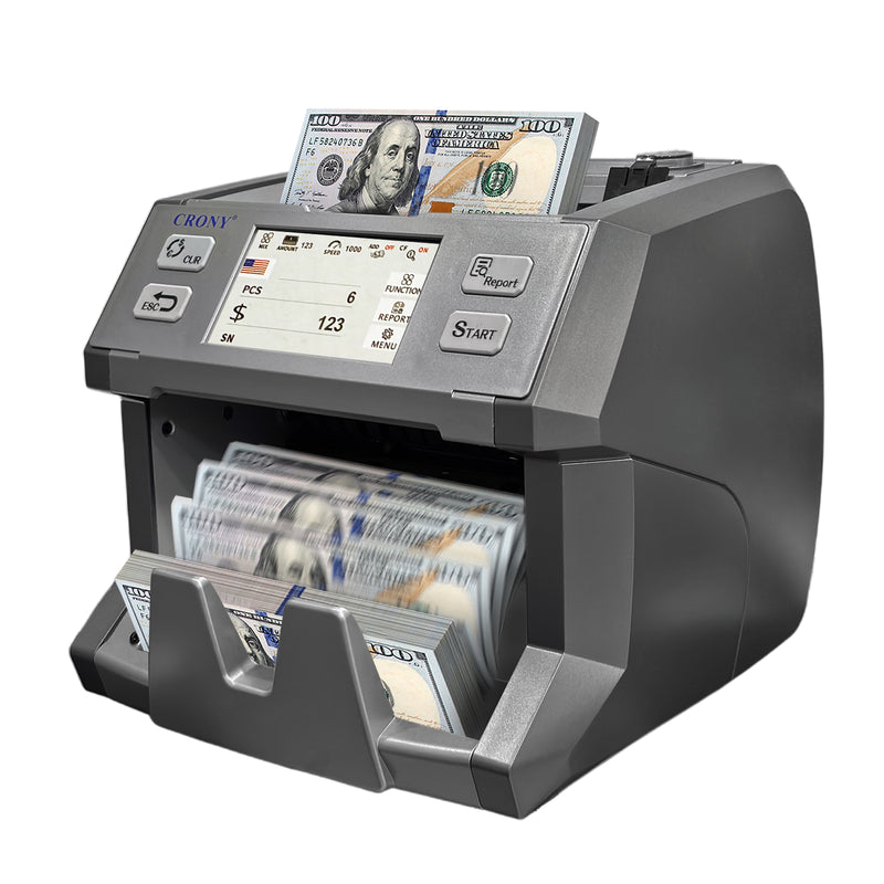 CRONY SH-29C Multi Currency Mix Value Money sorte with UV MG MT IR Detection 800 1000 1200 pcs/min  No reviews  |