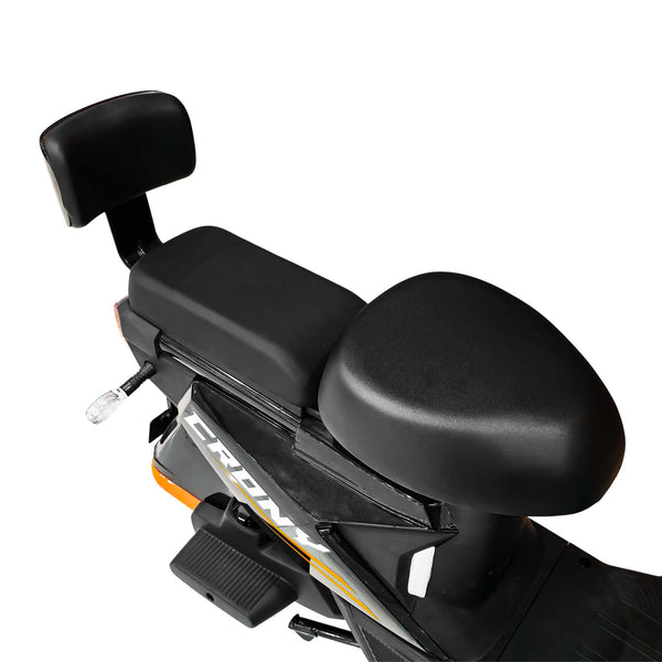 CRONY T10 Tank Electric Scooter, 800W Motor, 48V 20Ah Detachable Battery, 40–60 km/h Top Speed, 40–50 km Range, Dual Seat, Front & Rear Suspension, LCD Display, Front Basket & Bluetooth Speaker