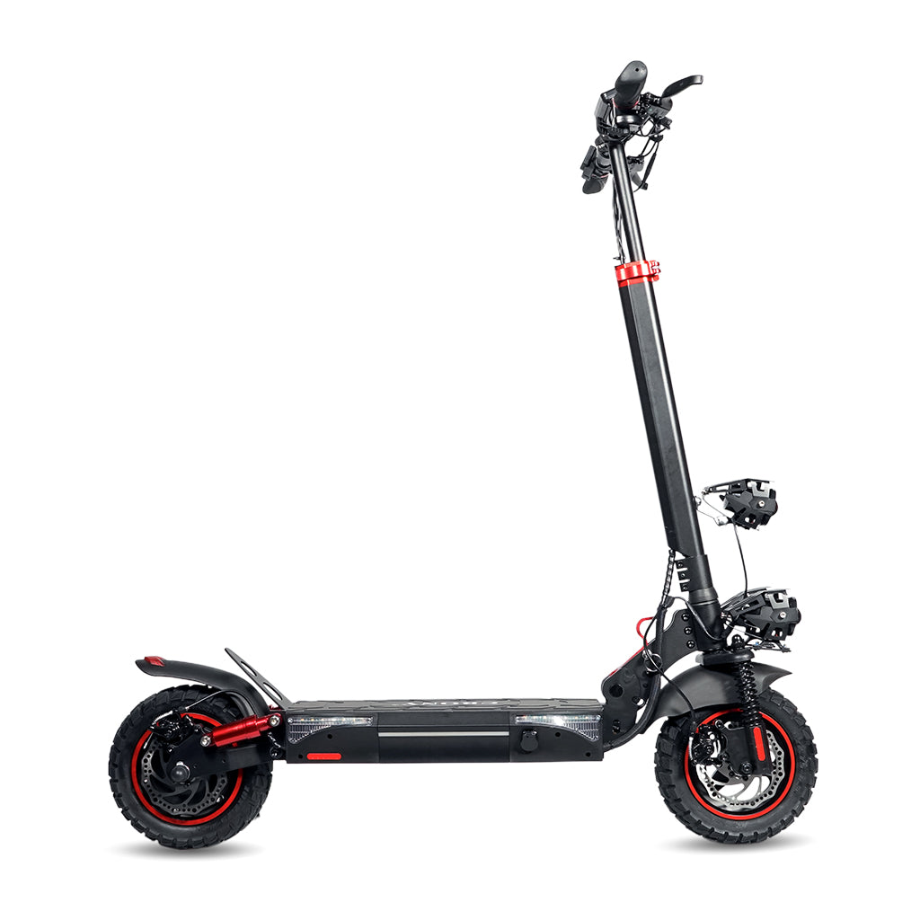 CRONY T4 big display high speed E-scooter  Foldable Electric Scooter 10inch NO Seat - Black with Smart Lock & App /upto 65 Km/H Maximum Speed, 35km Travel Distance, 10 Inch Tires.