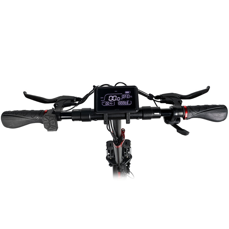 CRONY T4 big display high speed E-scooter  Foldable Electric Scooter 10inch NO Seat - Black with Smart Lock & App /upto 65 Km/H Maximum Speed, 35km Travel Distance, 10 Inch Tires.