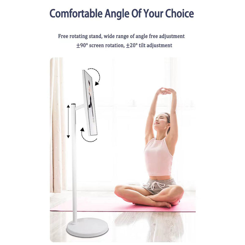 Crony TX24-1 24inch Smart Interactive Mobile Screen,1080 x 1920 IPS Swivel Screen,10000mAh Battery