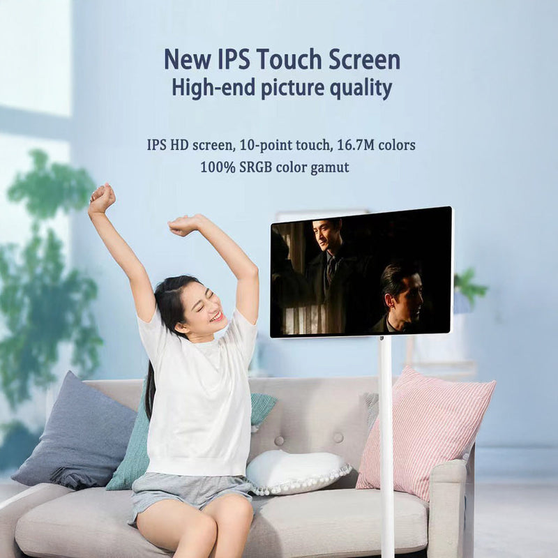 Crony TX24-1 24inch Smart Interactive Mobile Screen 1080 x 1920 IPS Swivel Screen 10000mAh Battery