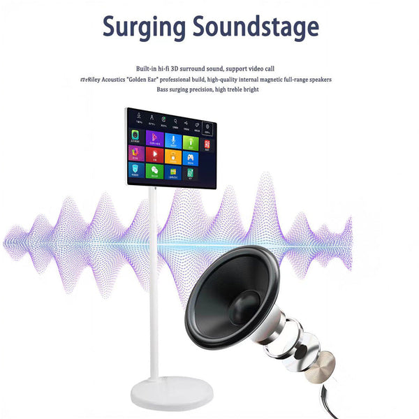 Crony TX24-1 24inch Smart Interactive Mobile Screen 1080 x 1920 IPS Swivel Screen 10000mAh Battery