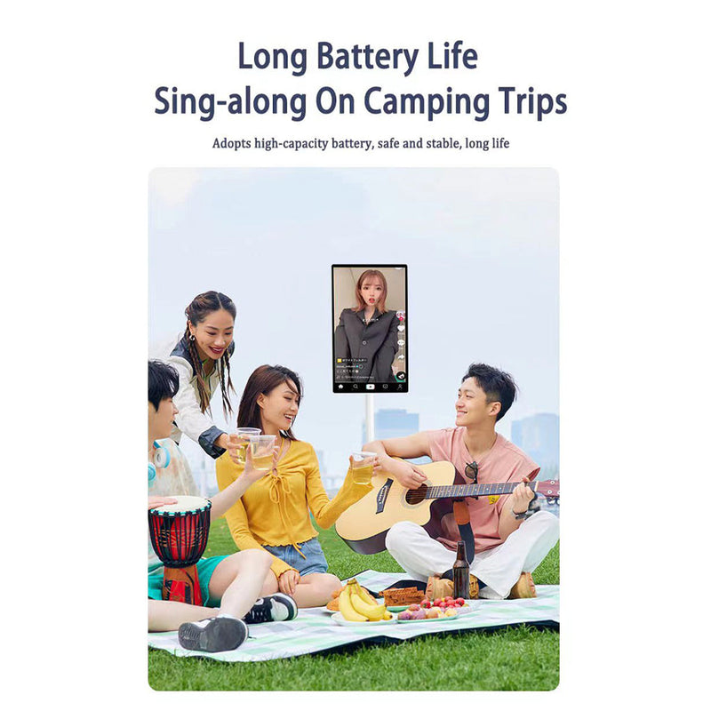 Crony TX24-1 24inch Smart Interactive Mobile Screen 1080 x 1920 IPS Swivel Screen 10000mAh Battery