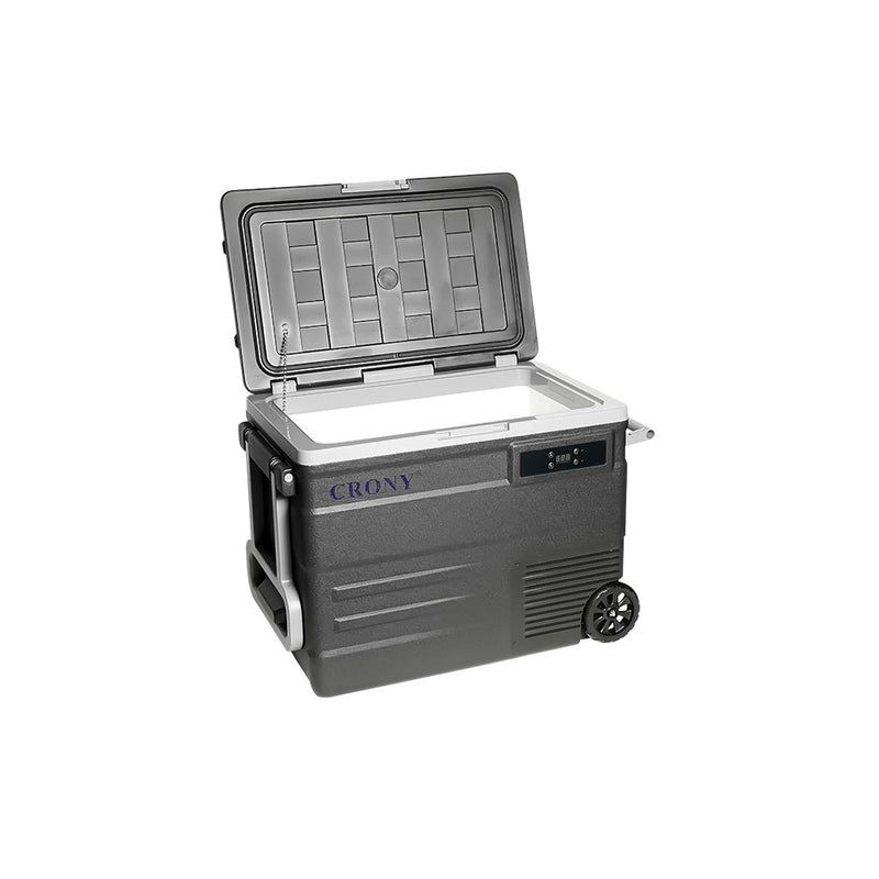 CRONY Car Refrigerator 65L U65 65L Portable Car Refrigerator -20°C Freezing LED Control Dual Power Wheeled Design