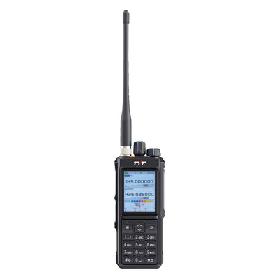 CRONY UVL-15W Dual Band Two-Way Radio, 15W UHF/VHF Walkie Talkie, 10-15KM Long Range, 3800mAh Battery, 2.4" LCD Display, Bluetooth, GPS, FM Radio, NOAA, AI VOX, Cross-Band Repeater