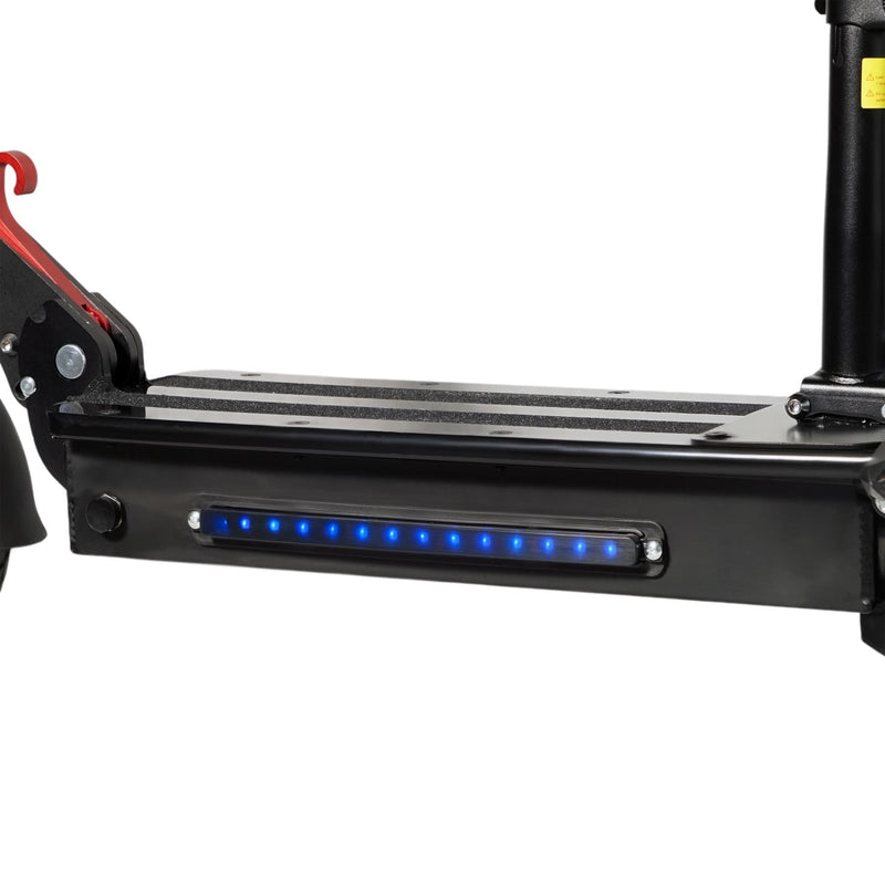 CRONY V10 Big Display+Seat Electric Scooter 1200W Motor 48V/14AH Battery 25-35KM Range Disc Brakes Front/Rear Suspension