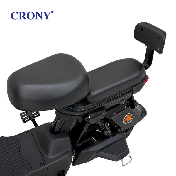 The CRONY W12 Great Wall Cannon is a practical and durable electric scooter designed for adult passenger transport. Powered by a 500W brushless motor
