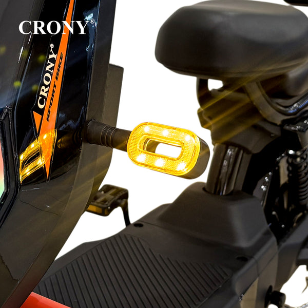 The CRONY W12 Great Wall Cannon is a practical and durable electric scooter designed for adult passenger transport. Powered by a 500W brushless motor