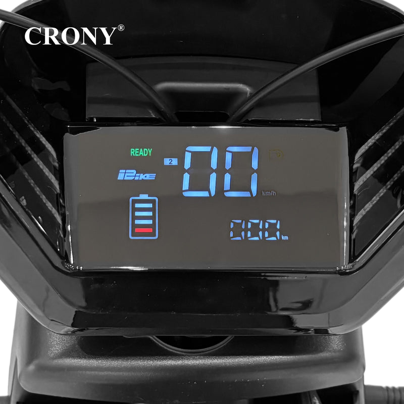 The CRONY W12 Great Wall Cannon is a practical and durable electric scooter designed for adult passenger transport. Powered by a 500W brushless motor