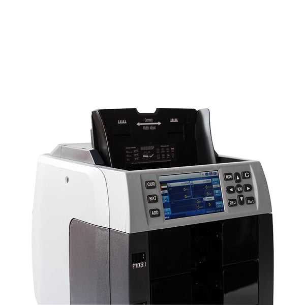 CRONY Banknote Verifiers WR8301 2+1 Multi Currency Mix Value Money sorter Pocket Money Counter and Sorter