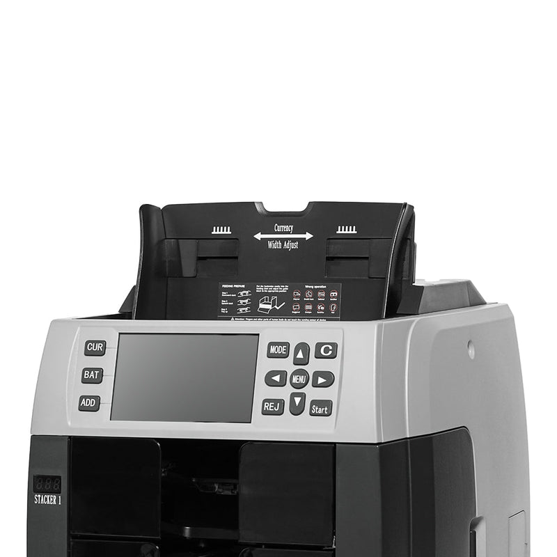 CRONY Banknote Verifiers WR8301 2+1 Multi Currency Mix Value Money sorter Pocket Money Counter and Sorter