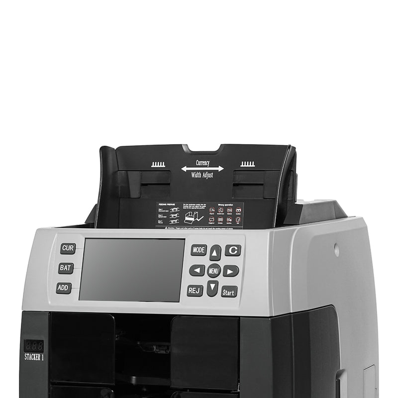CRONY WR8301 2+1 Multi Currency Mix Value Money sorter Pocket Money Counter and Sorter Banknote Verifiers
