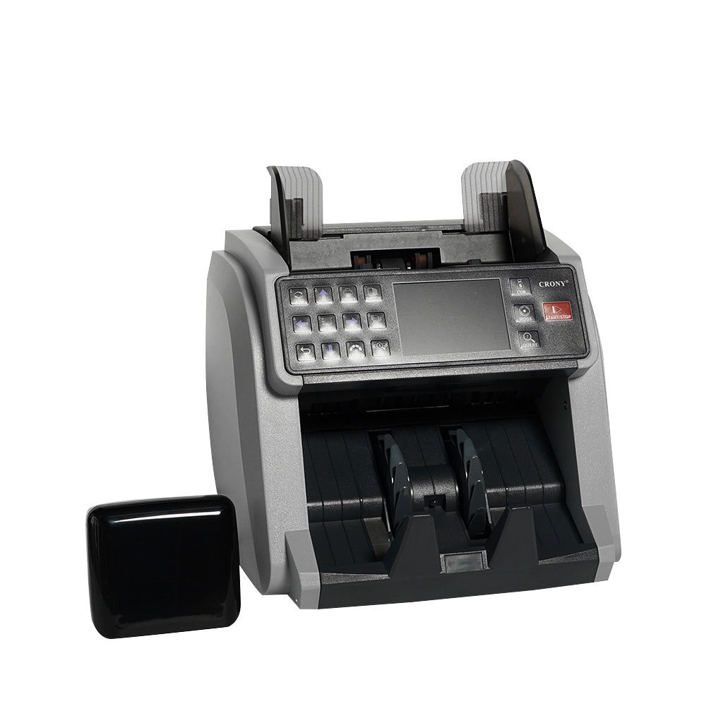 CRONY High-Efficiency Multifunctional Bill Counter WRM-995 with Serial Number Recognition and High-Speed Counting Banknote Verifiers