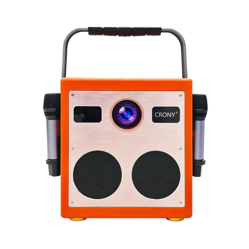 CRONY X130 Smart Projector delivers bright and immersive entertainment with 1920 × 1080 Full HD resolution, 600 ANSI lumens, and support for both 16:9 and 4:3 aspect ratios. Featuring Android 9, 1GB RAM, and 32GB internal storage