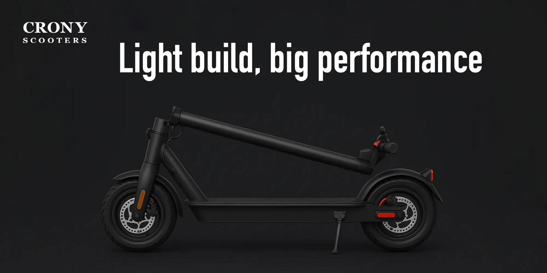 CRONY X9 Plus Folding E-scooter 500W 36V 15.6AH 35-65KM Range Disc Brakes Aluminum Alloy Frame LCD Display LED Headlamp Easy Folding - Hero Banner 1