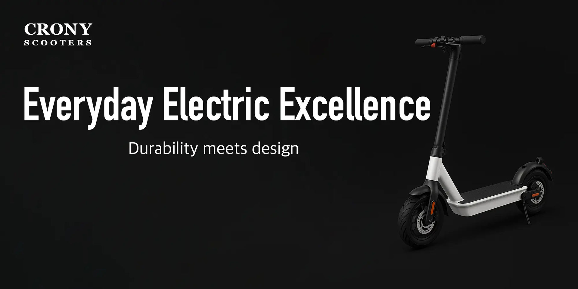 CRONY X9 Plus Folding E-scooter 500W 36V 15.6AH 35-65KM Range Disc Brakes Aluminum Alloy Frame LCD Display LED Headlamp Easy Folding - Hero Banner 3