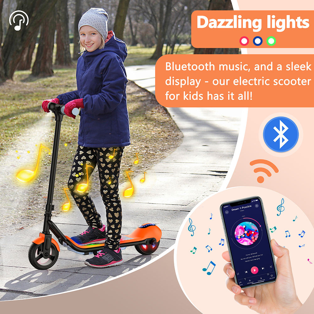 CRONY ZL-E7 Kids Electric Scooter Children's Electric Scooter 14KM/H