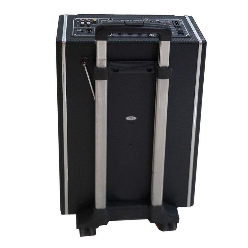 A109DPI speaker Square dance sound outdoor pull rod audio box with wireless microphone video playback - Edragonmall.com