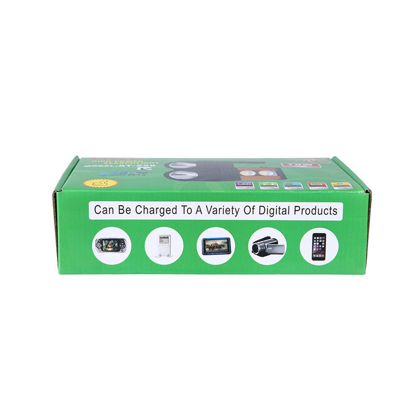 AT-298 solar power system Torcia Lampada A Led Ricaricabile Emergenza 10w 200 Metri Usb Luce Gialla Bianca - Edragonmall.com